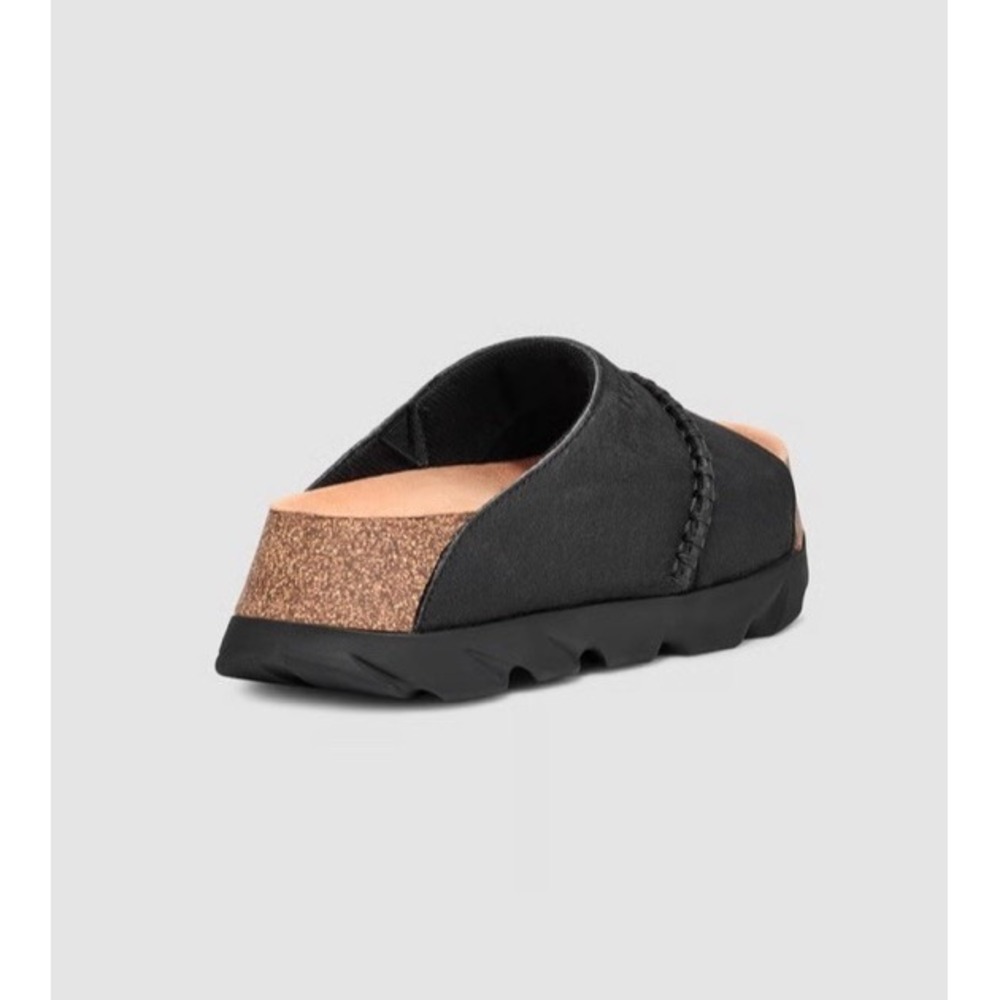 UGG Sunskip Slide Black Slip On Clog Sandal Size 9 - Picture 13 of 14